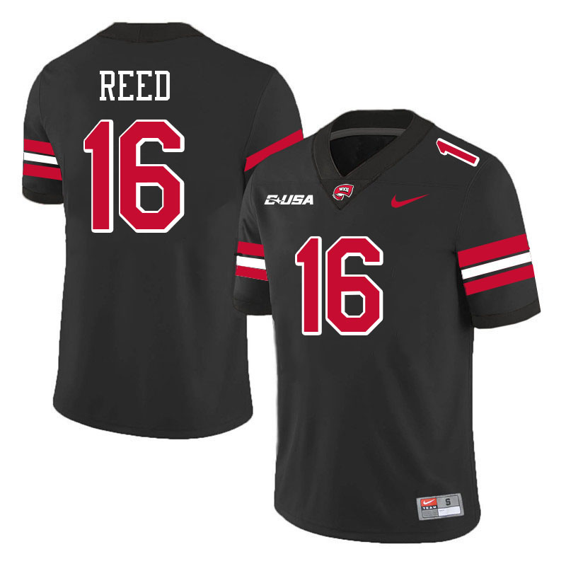 Austin Reed WKU Jersey,Western Kentucky Hilltoppers #16 Austin Reed Jersey Youth-Black